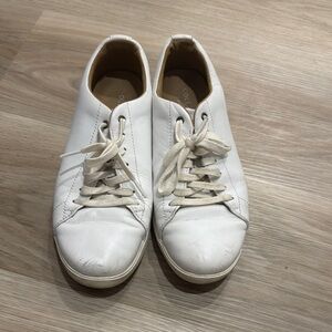 Cole Haan White Leather Sneakers Minimalist Design
